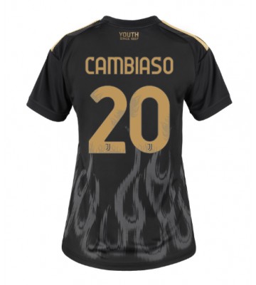 Juventus Andrea Cambiaso #20 Replika Tredje Tröja Damer 2026-27 Kortärmad